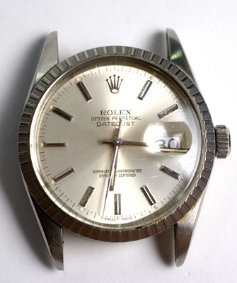 Lot 545 - Rolex Oyster Perpetual Date Just: a steel-cased automatic wristwatch