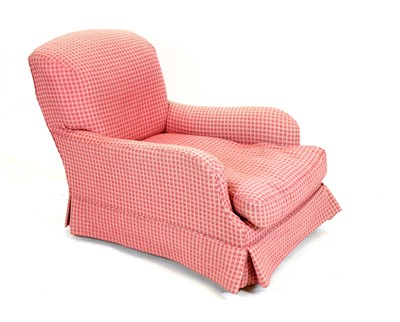 Lot 1350 - An early 20th Century armchair by Howard & Sons.