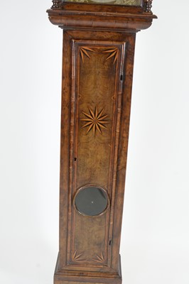 Lot 1212 - Thomas Meekins, Amesbury: an 18th C walnut longcase clock.