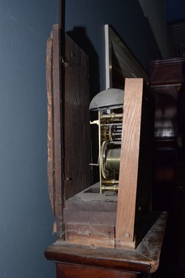 Lot 1212 - Thomas Meekins, Amesbury: an 18th C walnut longcase clock.