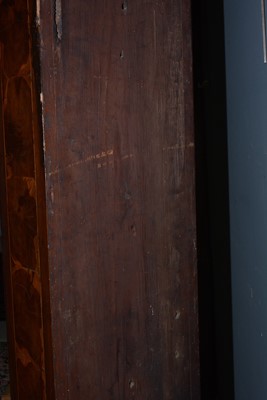 Lot 1212 - Thomas Meekins, Amesbury: an 18th C walnut longcase clock.