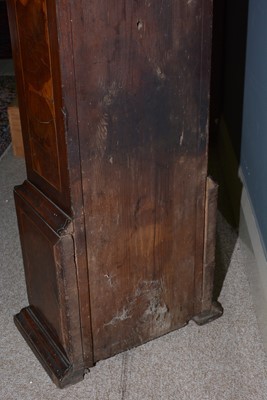 Lot 1212 - Thomas Meekins, Amesbury: an 18th C walnut longcase clock.