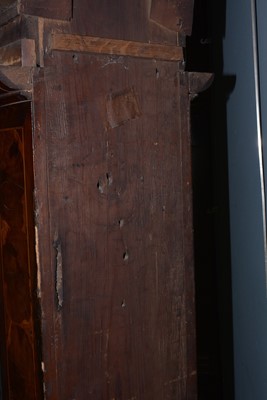 Lot 1212 - Thomas Meekins, Amesbury: an 18th C walnut longcase clock.