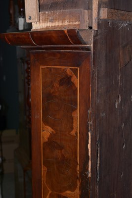 Lot 1212 - Thomas Meekins, Amesbury: an 18th C walnut longcase clock.