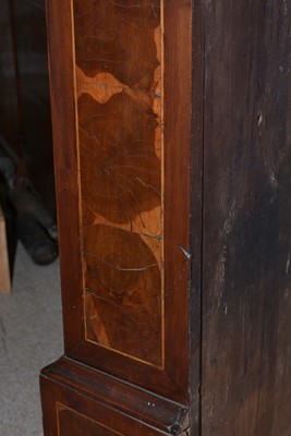 Lot 1212 - Thomas Meekins, Amesbury: an 18th C walnut longcase clock.
