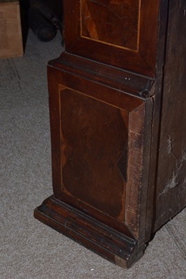 Lot 1212 - Thomas Meekins, Amesbury: an 18th C walnut longcase clock.