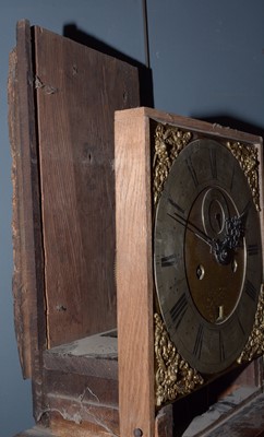 Lot 1212 - Thomas Meekins, Amesbury: an 18th C walnut longcase clock.