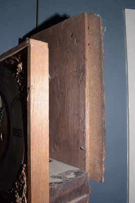 Lot 1212 - Thomas Meekins, Amesbury: an 18th C walnut longcase clock.