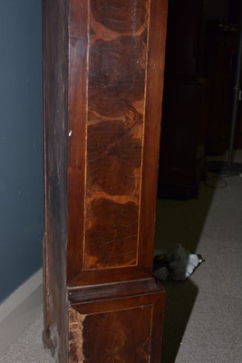 Lot 1212 - Thomas Meekins, Amesbury: an 18th C walnut longcase clock.