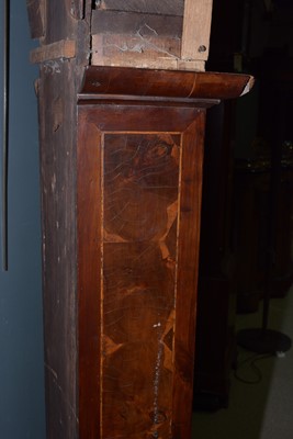 Lot 1212 - Thomas Meekins, Amesbury: an 18th C walnut longcase clock.
