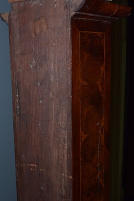 Lot 1212 - Thomas Meekins, Amesbury: an 18th C walnut longcase clock.