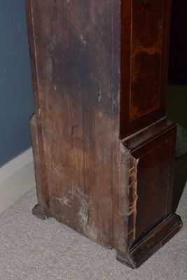 Lot 1212 - Thomas Meekins, Amesbury: an 18th C walnut longcase clock.