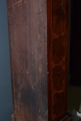 Lot 1212 - Thomas Meekins, Amesbury: an 18th C walnut longcase clock.