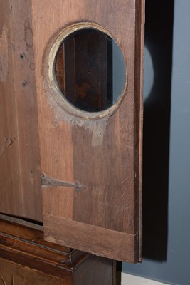 Lot 1212 - Thomas Meekins, Amesbury: an 18th C walnut longcase clock.