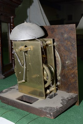 Lot 1212 - Thomas Meekins, Amesbury: an 18th C walnut longcase clock.