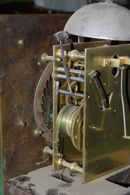 Lot 1212 - Thomas Meekins, Amesbury: an 18th C walnut longcase clock.