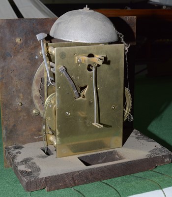 Lot 1212 - Thomas Meekins, Amesbury: an 18th C walnut longcase clock.