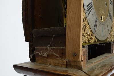 Lot 1212 - Thomas Meekins, Amesbury: an 18th C walnut longcase clock.