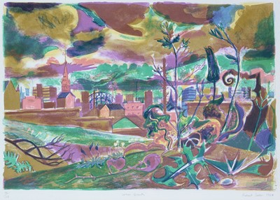 Lot 6 - Robert Soden - Urban Growth | limited edition lithograph