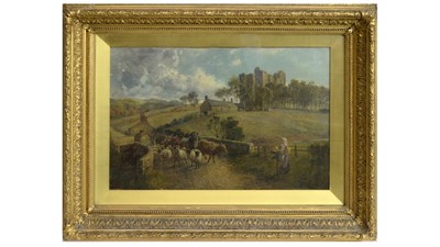Lot 637 - Thomas Eyre Macklin RBA - Dilston Castle Northumberland | oil
