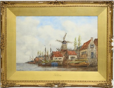 Lot 745 - Jan Van Couver - Marken | watercolour