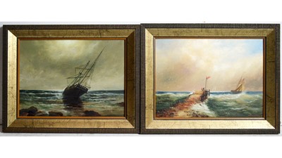 Lot 86 - Stephen Brownlow - Off the North East Coast | oil