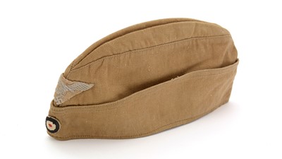 Lot 794 - A German WWII Afrika Korps or Tropical side cap