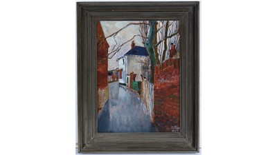 Lot 760 - Charlie Rogers - New Bridge Street and Metro | oil
