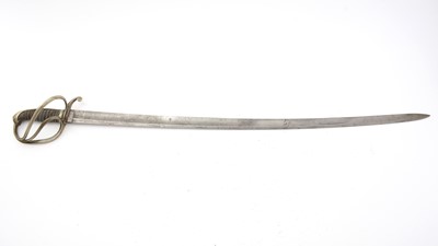 Lot 797 - A first half 19th Century British Cavalry Officer's sword