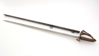 Lot 799 - A Victorian Infantry Officer's sword, 1822 pattern