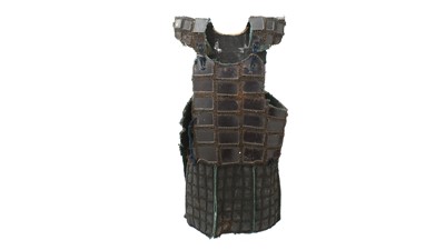 Lot 804 - Japanese Edo period Kusari Gusoku mail and plate armour