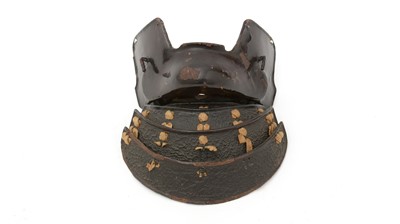 Lot 811 - Japanese Edo period face guard (menpo)