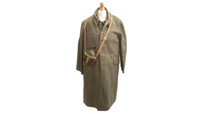 Lot 815 - Japanese Imperial Warrant Officer's jacket and overcoat