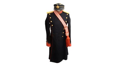 Lot 818 - Japanese Warrant Officer's parade uniform