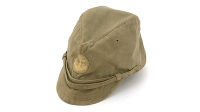 Lot 822 - Japanese Imperial Navy EM/NCO summer side cap