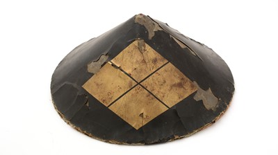 Lot 824 - Japanese Edo period foot soldiers helmet