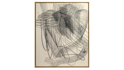 Lot 167 - Aythamy Armas - Pieza A | Conté pencil and charcoal