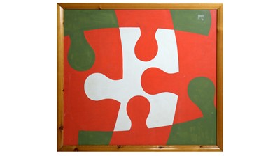Lot 205 - Ann Howse - White Piece | flat paint