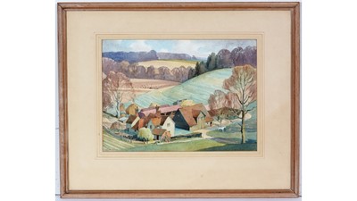 Lot 745 - Philip Collingwood Priestley - Medmenham | watercolour