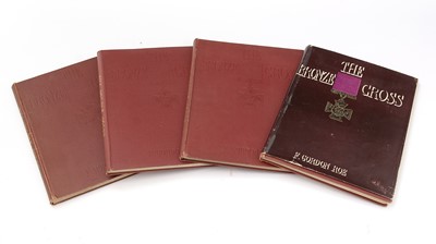Lot 734 - Four copies of The Bronze Cross signed by VC recipients