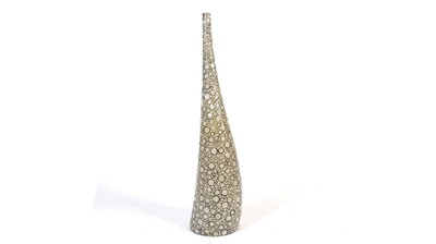 Lot 38 - A contemporary floor-standing sculptural lamp.
