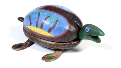 Lot 125 - Guy Taplin - Sea Turtle | wooden sculpture