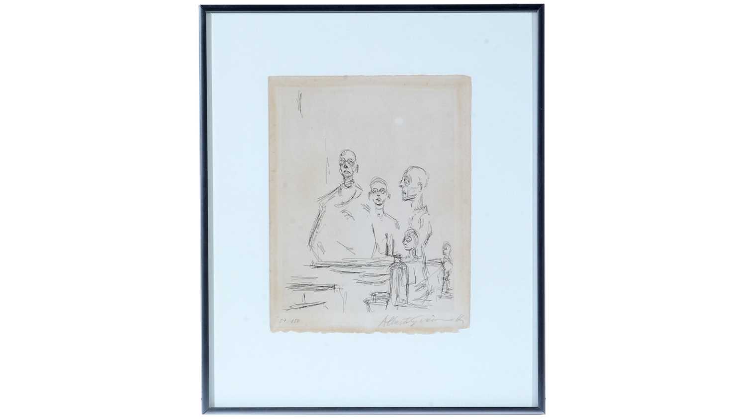 Lot 160 - Alberto Giacometti - Sculptures dans l'Atelier | etching