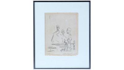 Lot 160 - Alberto Giacometti - Sculptures dans l'Atelier | etching
