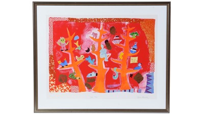 Lot 143 - Sylvia Edwards - Three Trees | limited edition lithograph
