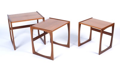 Lot 13 - Victor B. Wilkins for G-Plan: a 1970's teak graduating nest of tables.