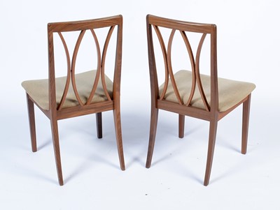 Lot 33 - G-Plan: teak oval extending dining table; and six chairs.
