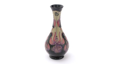 Lot 55 - Moorcroft Fuchsia pattern vase