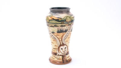 Lot 58 - Moorcroft Elergy pattern vase