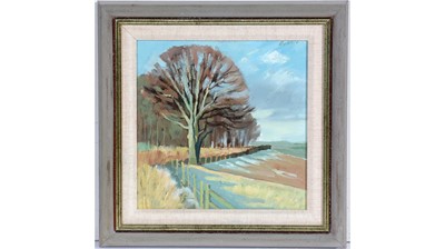 Lot 792 - Andrew Binnie - Frosty Morning | oil